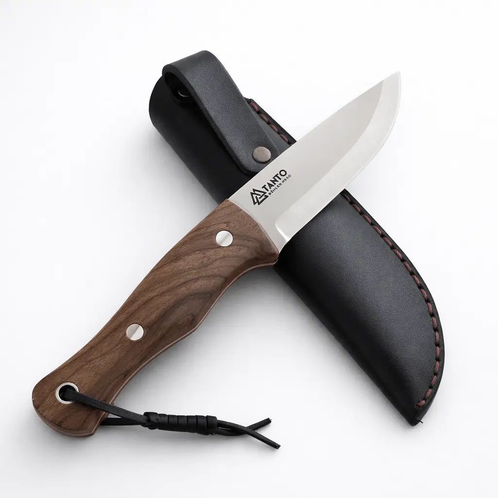 Böhler N690 Çelik Bıçak 22.5 cm Ceviz Saplı 