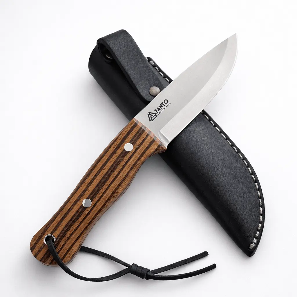 Böhler N690 Çelik Bıçak 22.5 cm Zebrano Saplı