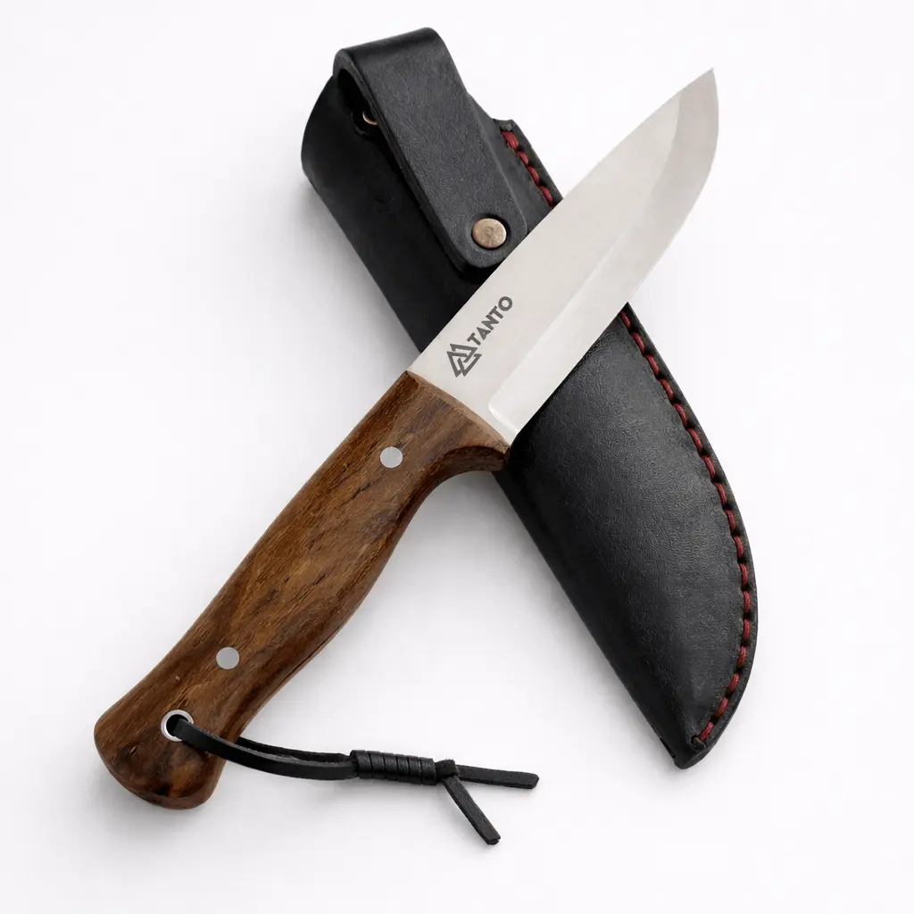 4116 Bushcraft Bıçağı 23 cm Ceviz Saplı