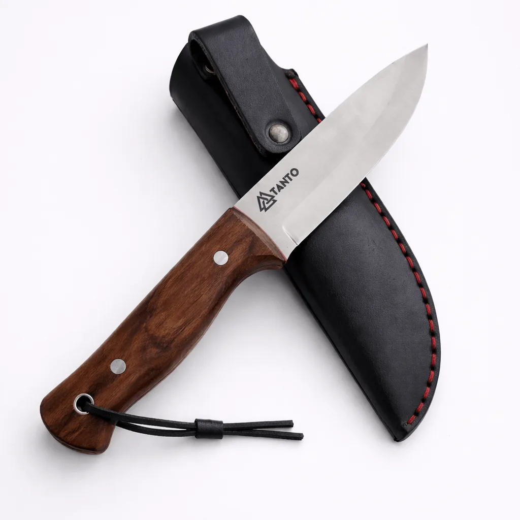 4116 Bushcraft Bıçağı 22 cm Ceviz Saplı 