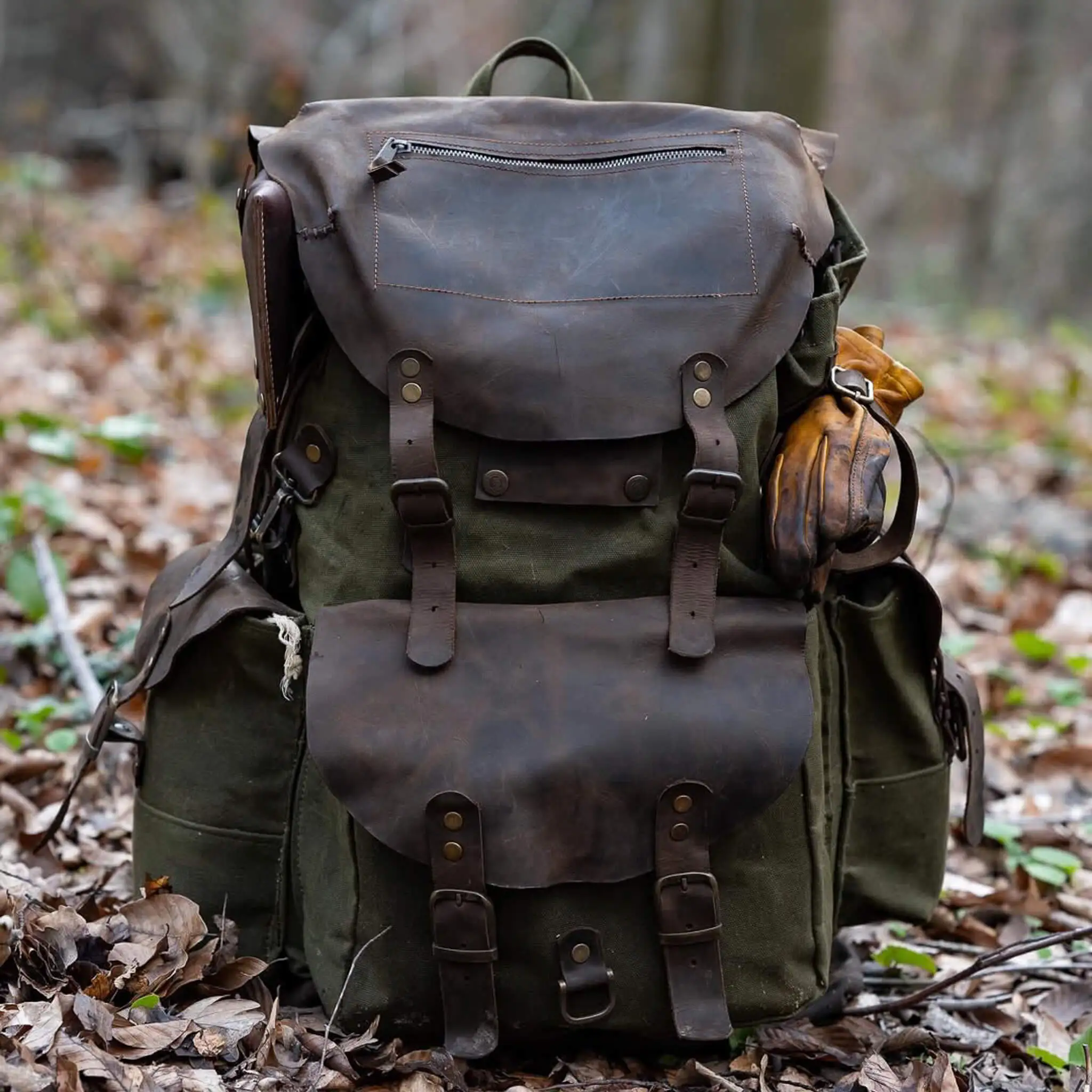 Wildhiker Haki Kamp Sırt Çantası