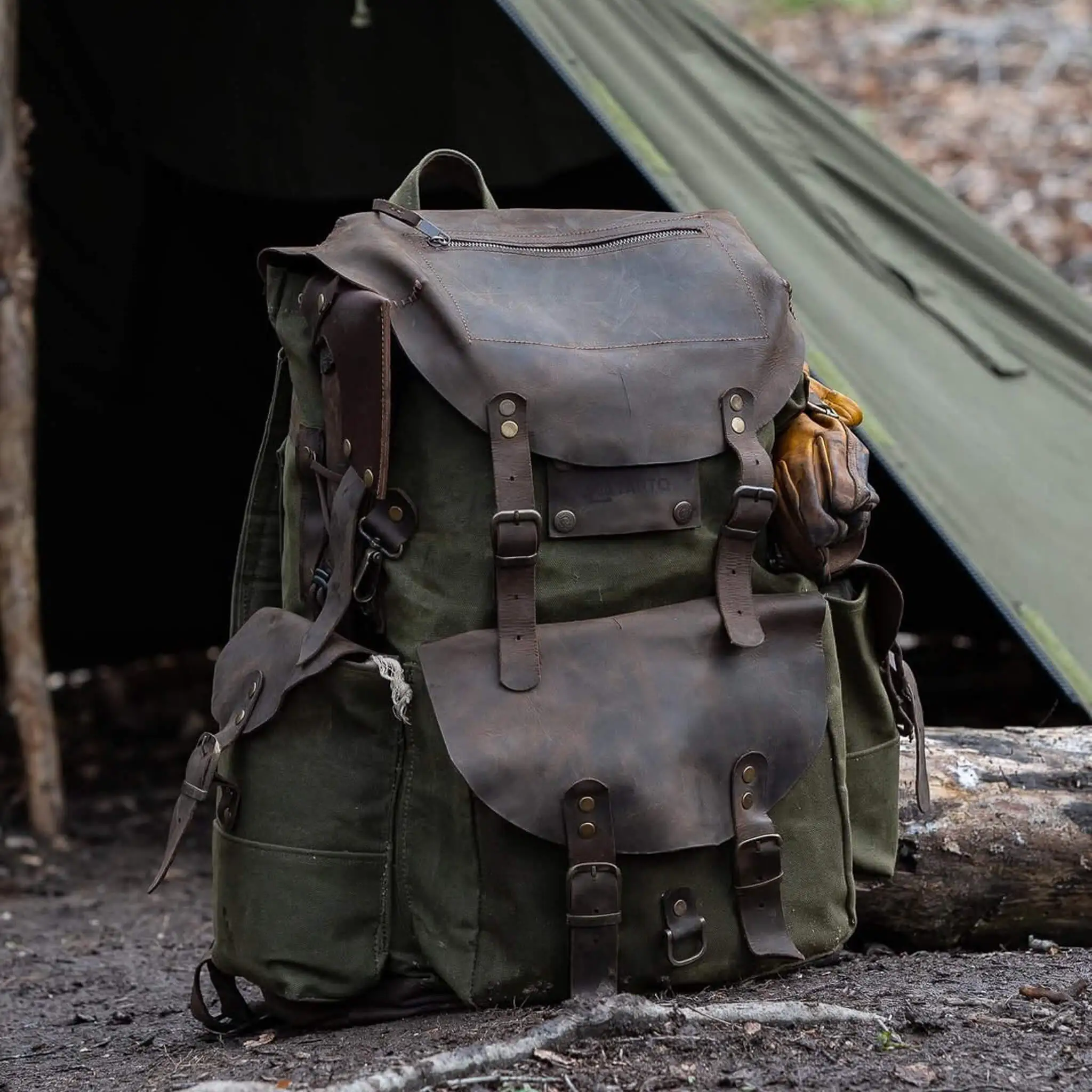 Wildhiker Haki Kamp Sırt Çantası
