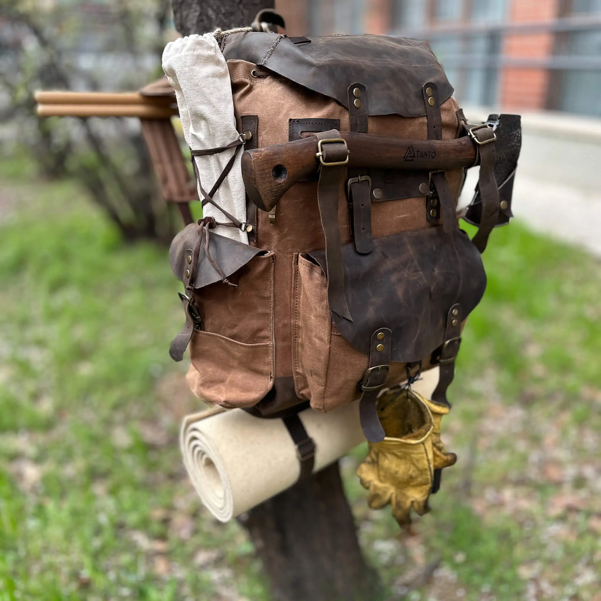 Wildhiker Haki Kamp Sırt Çantası
