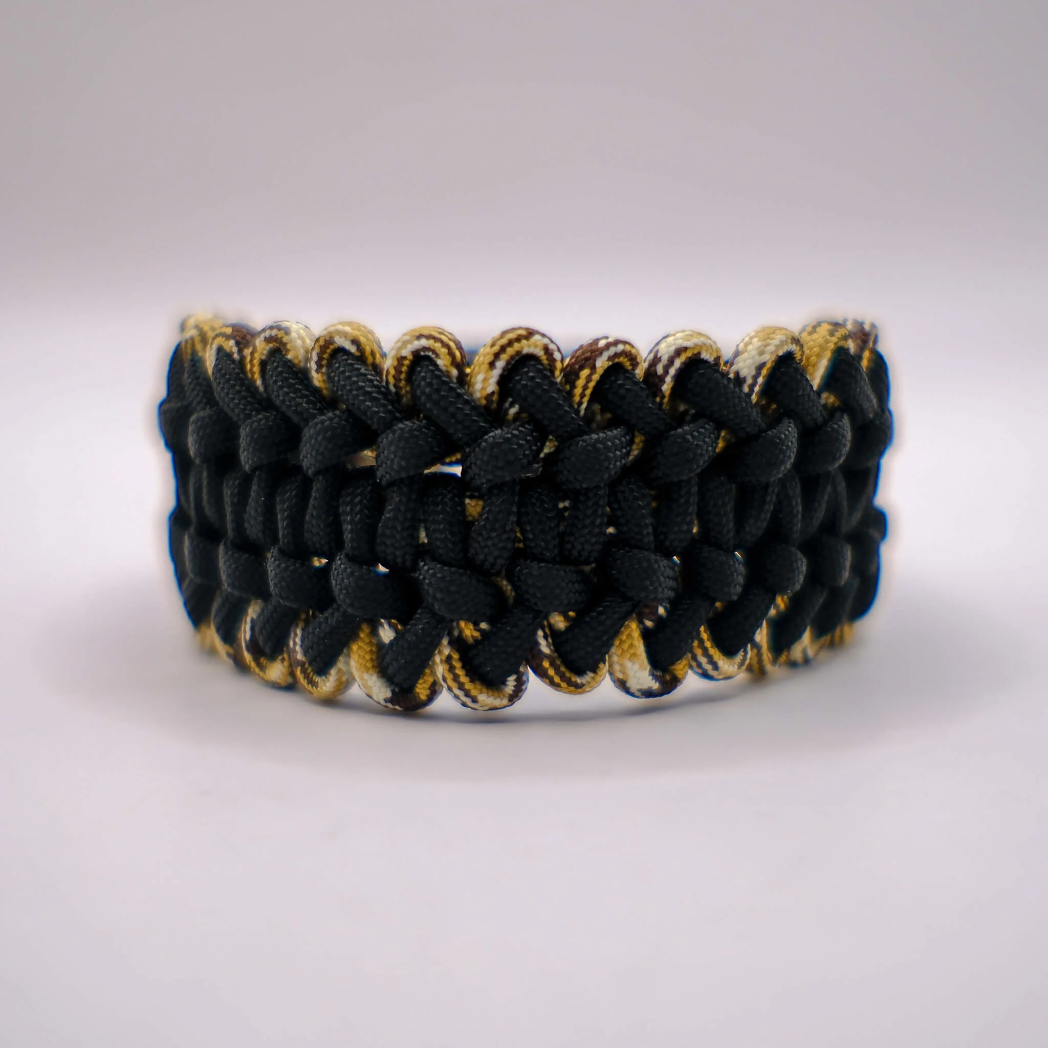 Paracord Bileklik Siyah Çöl Kamuflaj Outdoor Kamp Bilekliği