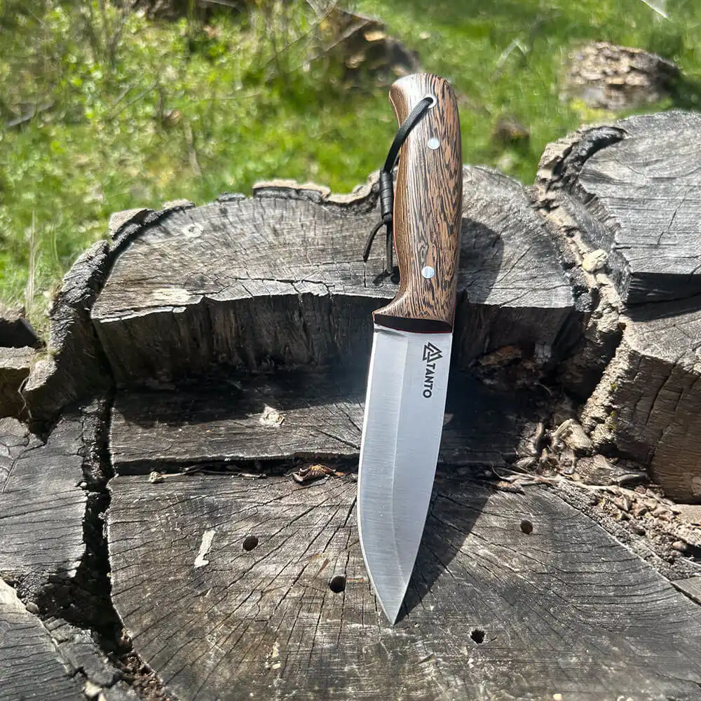 4116 Bushcraft Bıçağı 23 cm Venge Saplı | Tanto Bushcraft