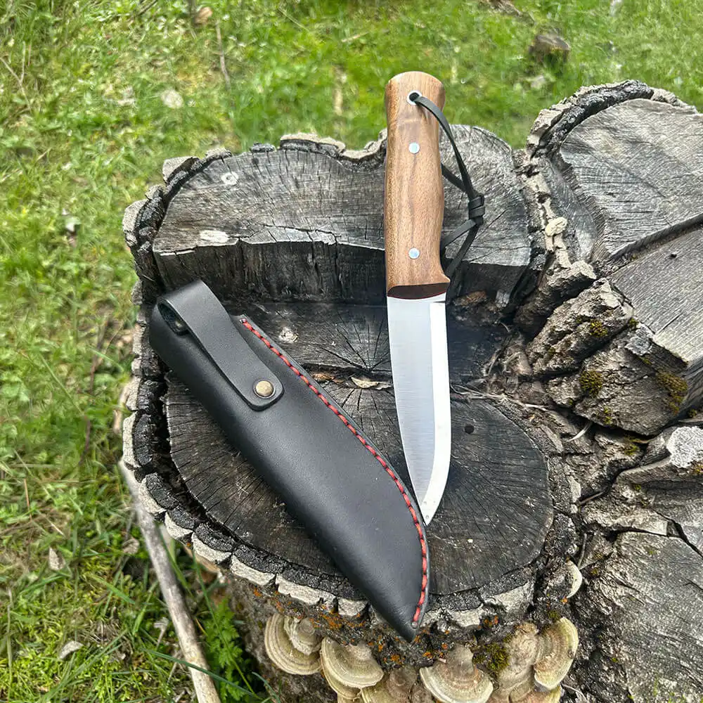 Böhler N690 Çelik Bıçak 24 cm Ceviz Saplı 