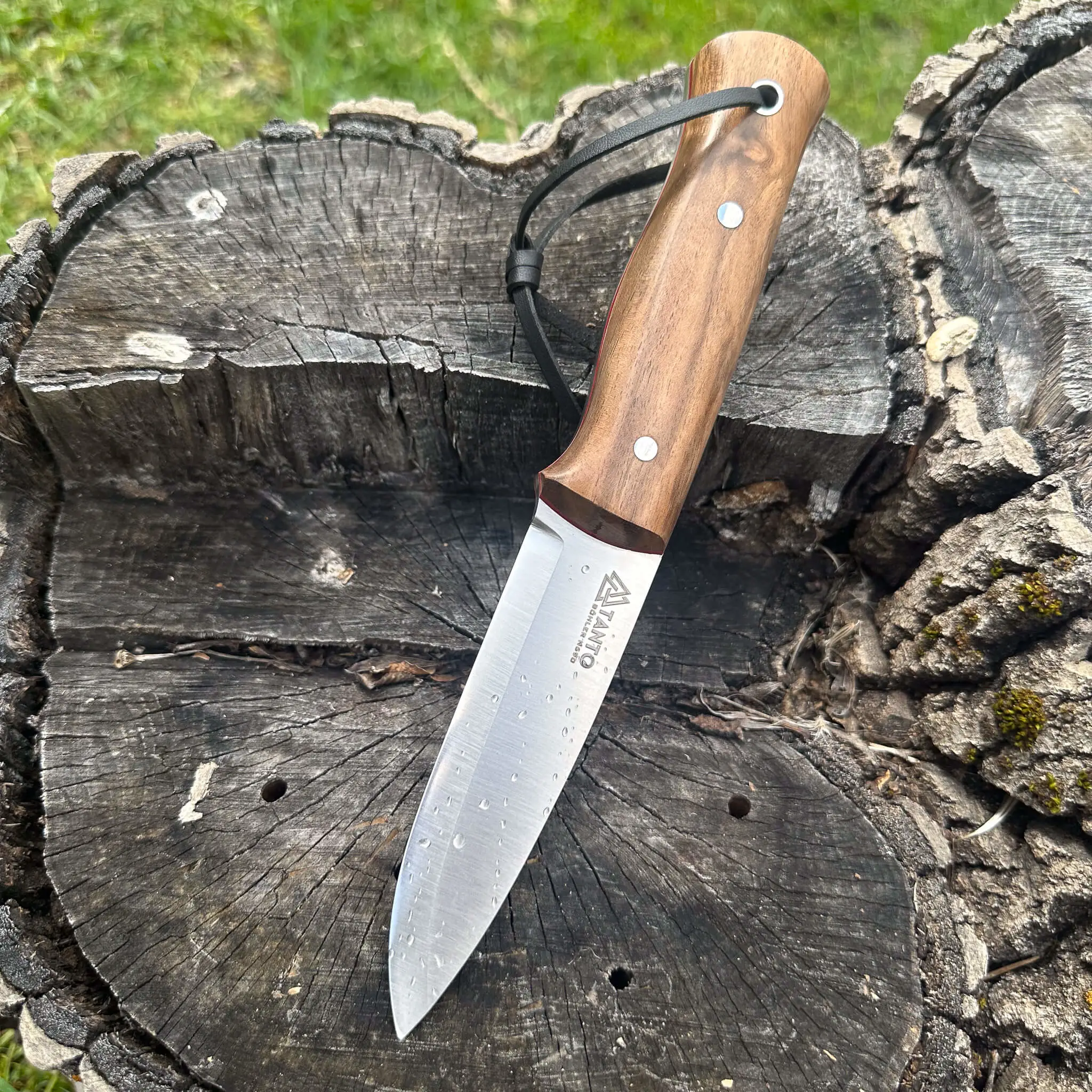 Böhler N690 Çelik Bıçak 24 cm Ceviz Saplı 
