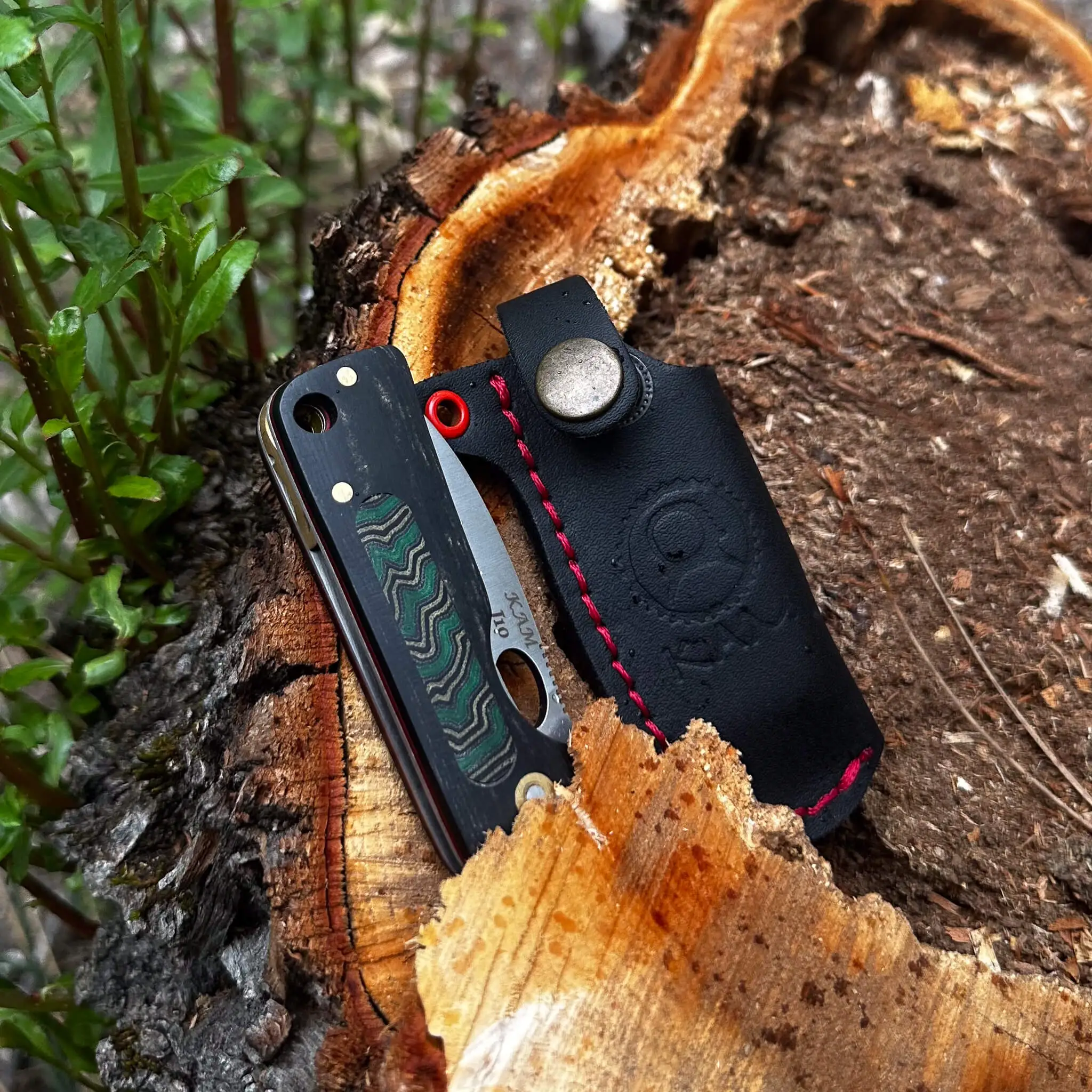 Siyah 4116 Çelik Çakı Kam J10