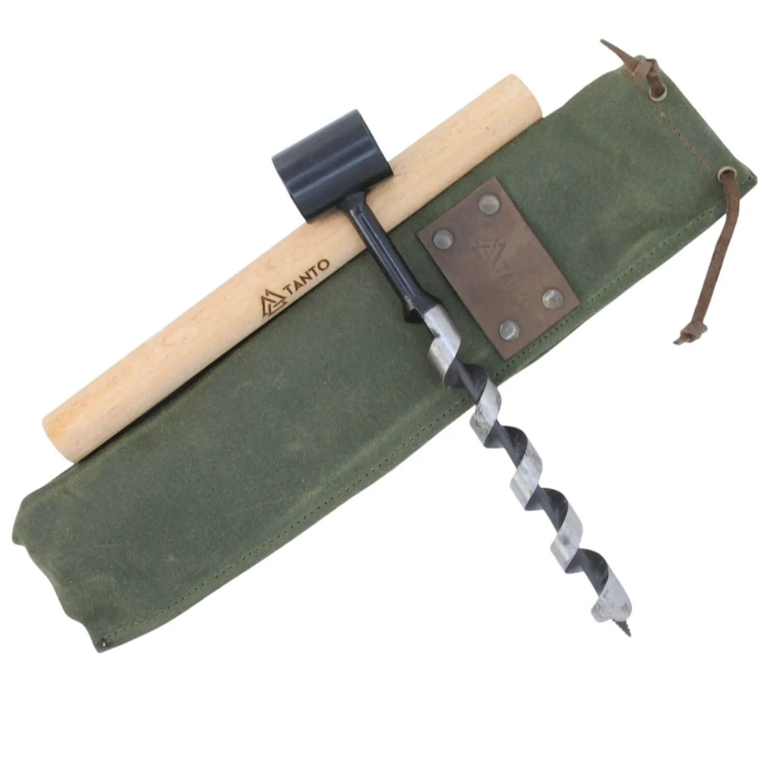 El Yapımı Kamp Burgu Matkap (18 mm)