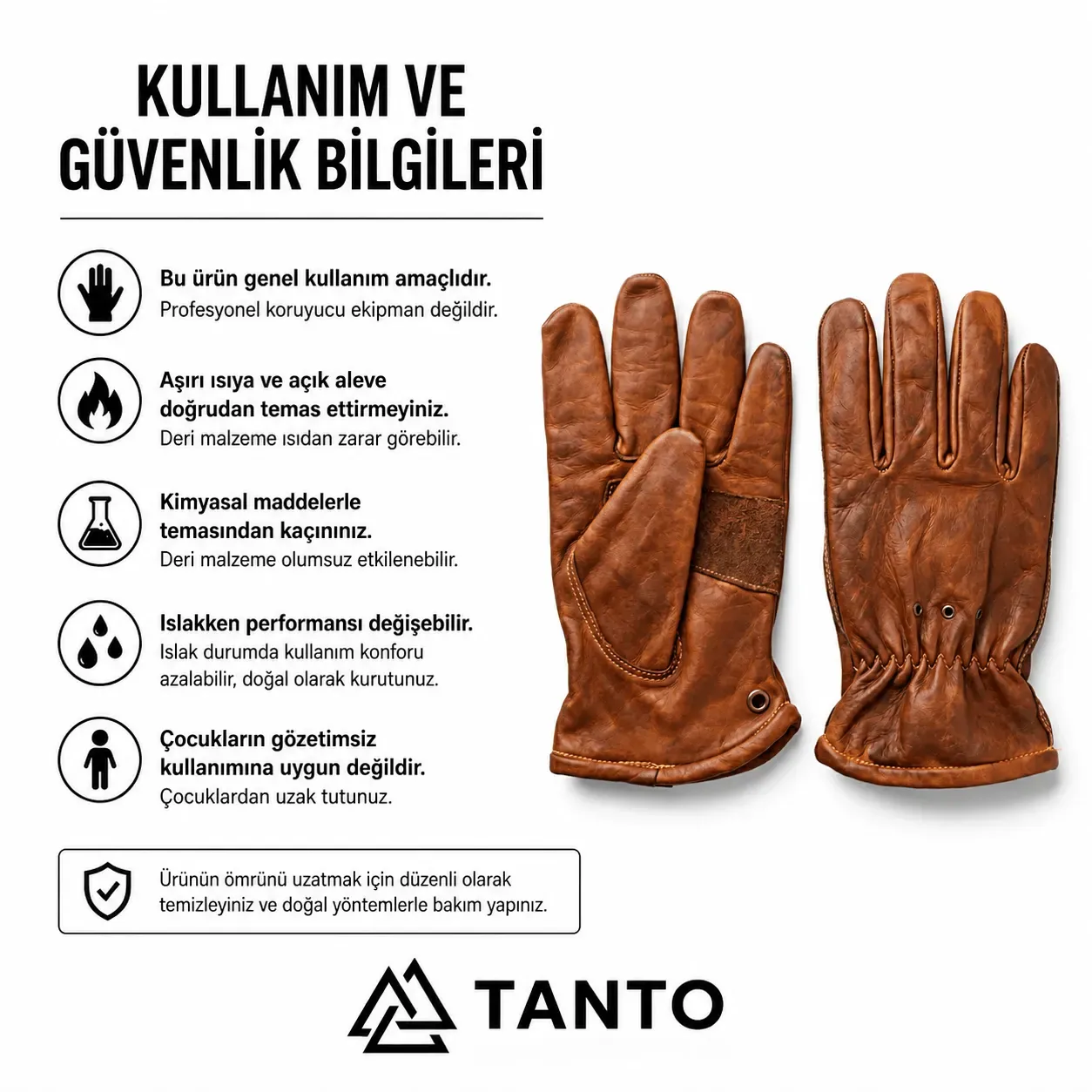 Tanto Dakota Eldiven, Dana Derisi